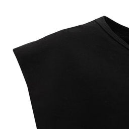 Майка женская MINAKU OVERSIZE FIT, размер 46, чёрная
