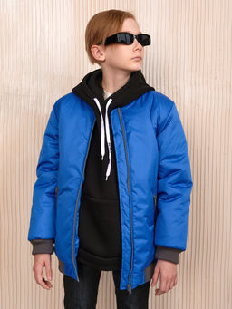 Бомбер демисезонный для мальчика Френд красный - Yollochka фото 7