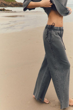 WASHED EFFECT TROUSERS - Zara фото 12