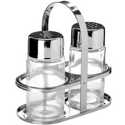 40493 Набор для специй на подставке 3 пр стекло/нерж MB (х96) - Mayer&boch фото 2