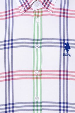 U. S. Polo Assn / -50% Мужская зеленая рубашка с длинным рукавом - U.s. polo assn фото 6