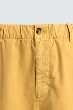 PANTAL?N RELAXED FIT ALGOD?N AARON LEVINE X ZARA / Amarillo claro  фото 9