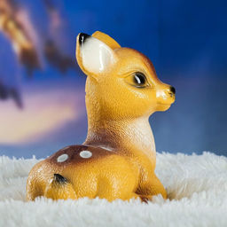 Копилка для денег Оленёнок, гипс, 16?11?17 см