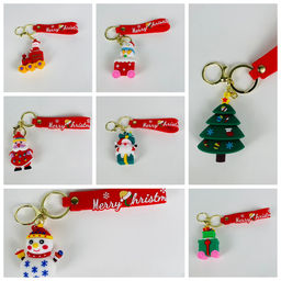Брелок из резины Новогодние в ассортименте