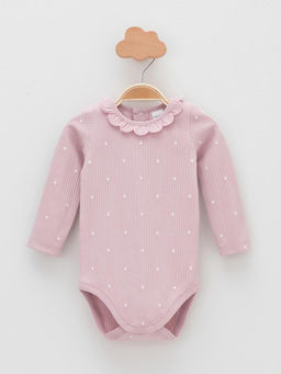 К 6554-2уп/розово-бежевый 1510, 2706 Н054.2 набор полукомбинезон (боди) яс