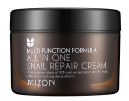 MIZON Крем для лица с муцином улитки 75мл All In One Snail Repair Сream  фото 2