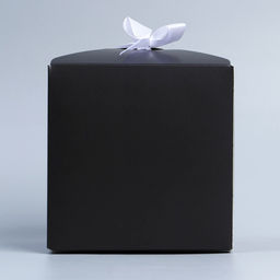 Коробка складная Чёрный, 12 х 12 х 12 см - Дарите счастье фото 4