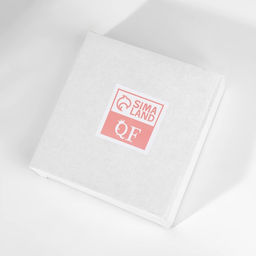 Зеркало настольное, с увеличением х2, декоративное, 13.5×14.5×3.5 см, (7.8×9.8 см), розовое