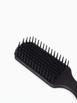 Цена за 2 шт. Расчёска массажная, для сушки волос, 18×4.5 см, чёрная