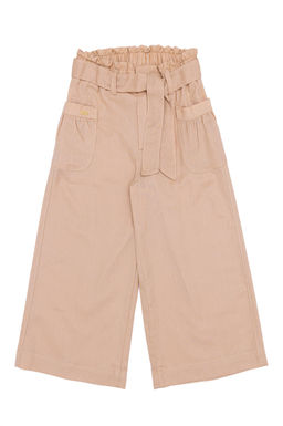 U. S. Polo Assn Брюки песочного цвета для девочек из парусины - U.s. polo assn фото 7