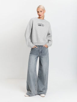 10200170189 Джемпер жен. Maura серый меланж - Concept club фото 7