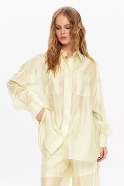 Рубашка Pirs 5763 прозрачный желтый