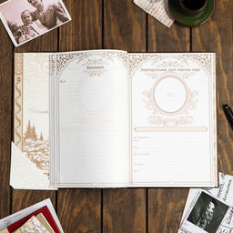 Родословная книга Семейная летопись, 100 страниц, 22 х 31 см - Семейные традиции фото 6