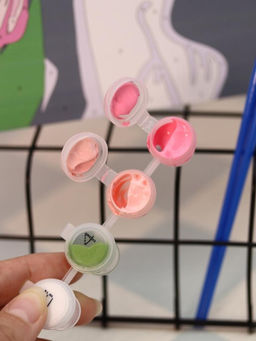 Картина по номерам на подрамнике Draw Me! Beautiful person, (20*20 см)