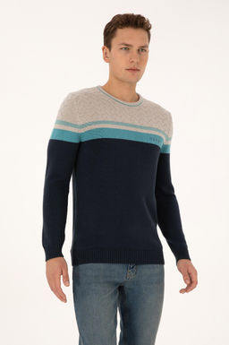 Erkek A__k Lacivert Kazak - U.s. polo assn фото 3