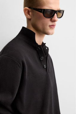 RELAXED FIT KNITTED POLO SHIRT - Zara фото 7