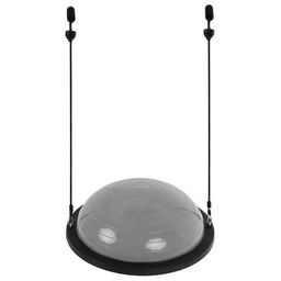 Полусфера BOSU гимнастическая, 58 х 25 см, с насосом, цвет серый - Simaland фото 13