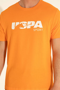 Мужская оранжевая футболка - U.s. polo assn фото 14