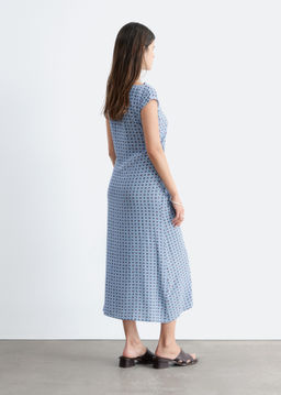 Vestido midi con cuello barco - H&m фото 7