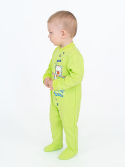 Комбинезон ясельный салатовый рыбак