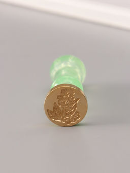 Подарочный набор для сургучной печати «Растение», печать, ручка, сургуч, 12.5×10×3.6 см