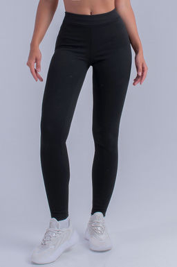 Арт. 11804/1 Лосины в рубчик с начесом 42-50 (5 шт) Цвет:черный - Калинка фото 2