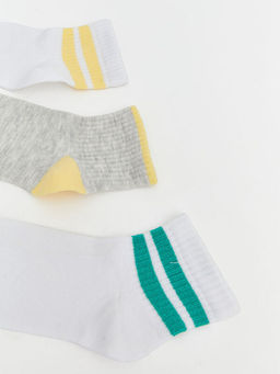 ?izgili Erkek ?ocuk Soket ?orap 5li