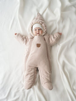 Комбинезон демисезонный с закрытой ножкой Пралине 0+