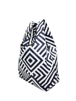 Мод.3,Майка Принт (SM3Short) Средняя с кармашком. Зигзаг черно-белый НОВИНКА!!! - Moshna фото 8