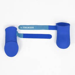 Сапоги резиновые Пижон, набор 4 шт., р-р М (подошва 5 Х 4 см), синие  фото 4