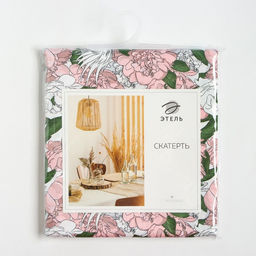 Скатерть Этель. Попугай, 149?180 см, 80% хлопок, 20% п/э, сатин 110 г/м?