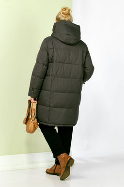 Куртка SHETTI 2204 серо-зелёный