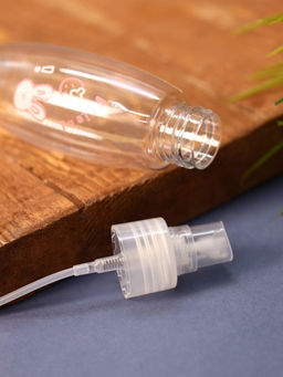 Дорожная бутылочка "Bear rabbit", pink (85 ml)