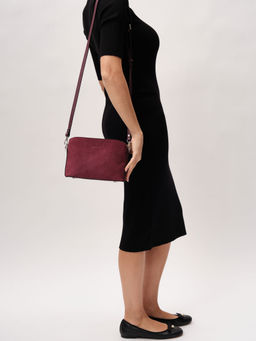 Сумка Deboro 30848 бордо вишня