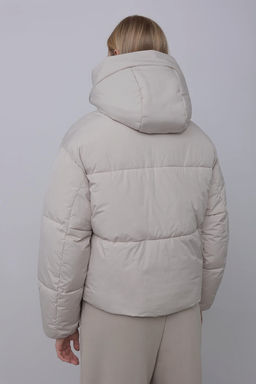Стеганая куртка c капюшоном - Incity фото 26