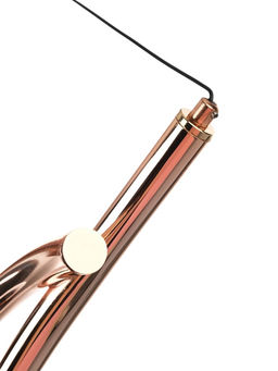 Светильник «Шанти» LED 18 Вт 3000К латунь 74×15×18-218 см