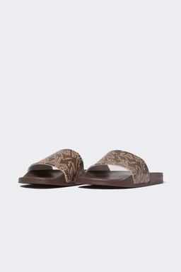 Erkek Duz Taban Tek Bantl? Eva Terlik - Defacto фото 2