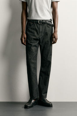 JEANS LIGEROS REGULAR FIT / gris antracita - Zara фото 2