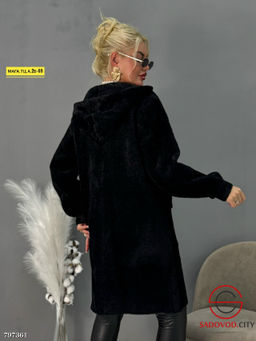 кардиган теплый с капюшоном - Bruno фото 5