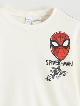 Spider-Man Bask?l? Erkek ?ocuk Sweatshirt