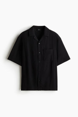 Camisa resort con efecto arrugado Regular Fit - H&m фото 2