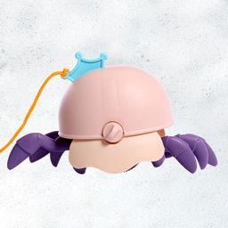 Заводная игрушка «Медуза», водоплавающая, цвета МИКС