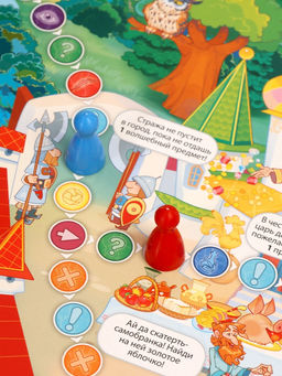 Настольная игра - ходилка с карточками ГЕОДОМ «Любимые сказки», 2-4 игрока, от 6 лет