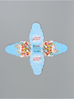 Цена за 10 шт. Коробочка подарочная для яйца «Христос Воскресе»