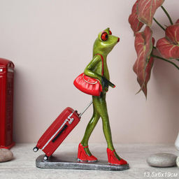 Фигурка Лягушка путешественница 19 см / YX39055 /уп 16/