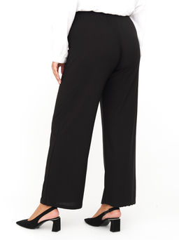 Брюки из холодного трикотажа BB12007BLK01