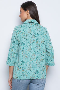 Блуза Супер Стайл (бирюза) - Diolche фото 13