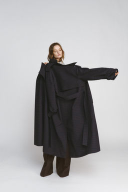CHECK TRENCH COAT ZW COLLECTION LIMITED EDITION - Zara фото 15