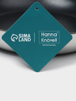 Сковорода 3Ply Hanna Knövell, d=24 см, h=5 см, толщина 2.2 мм, индукция, антипригарное покрытие, нержавеющая сталь