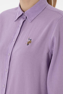 Kad_n Lila Uzun Kollu Basic G_mlek Sepette S_rpriz _ndirim - U.s. polo assn фото 7